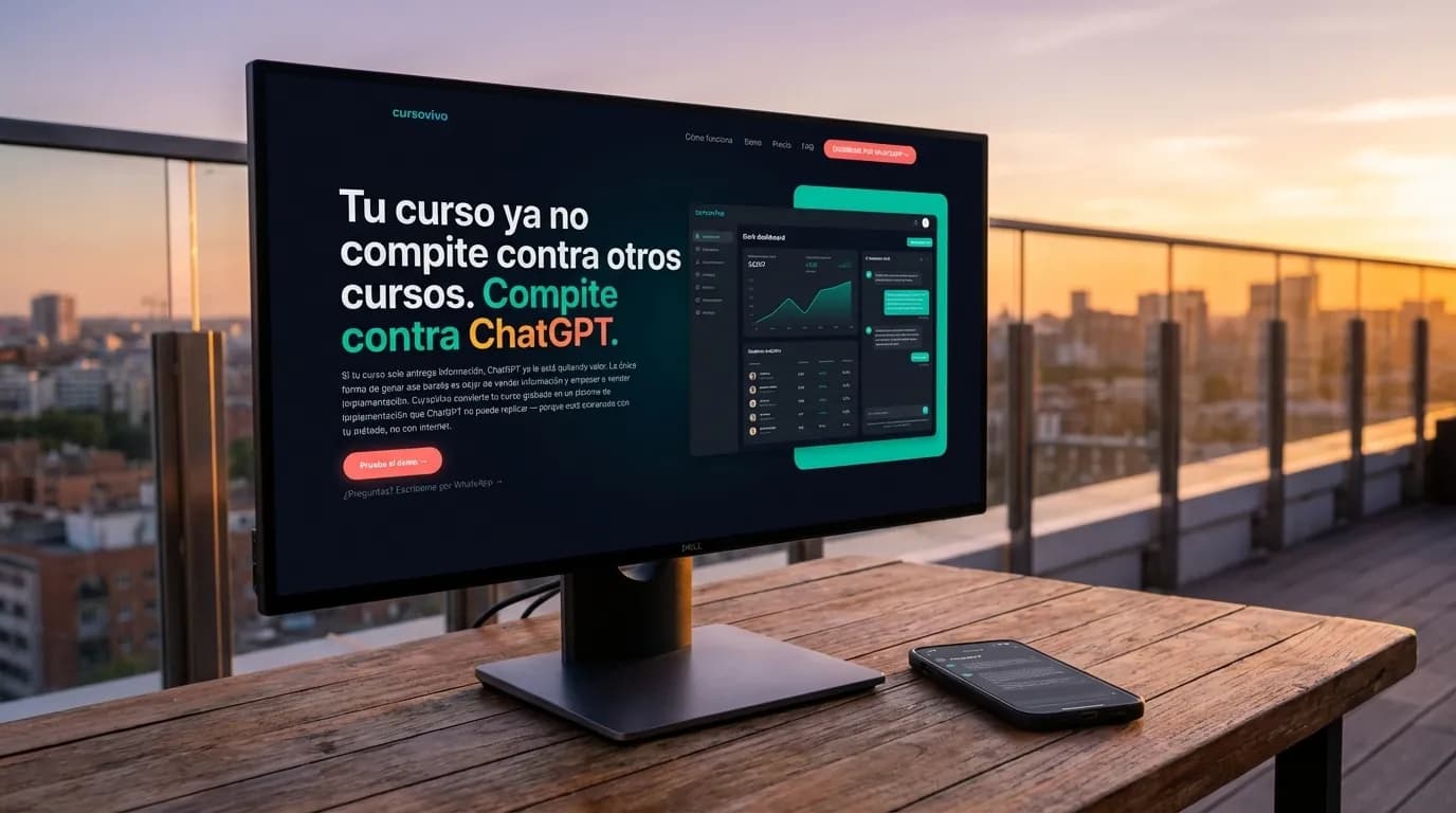 7 formas de agregar valor a tu curso vs IA gratuita — vista previa