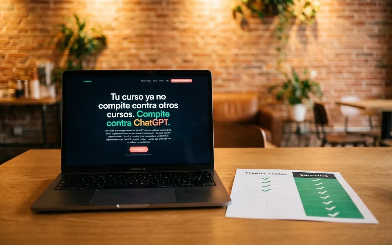 Las 5 mejores alternativas a Thinkific Thinker (2026) — vista previa