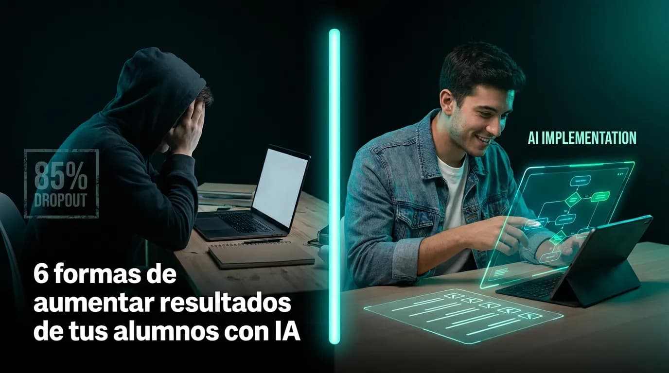 6 formas de aumentar resultados de tus alumnos con IA