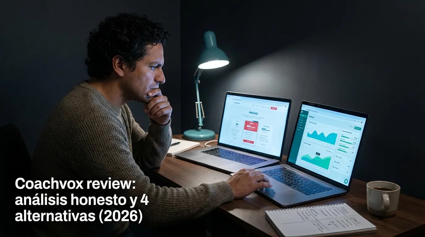 Coachvox review: análisis honesto y 4 alternativas (2026)