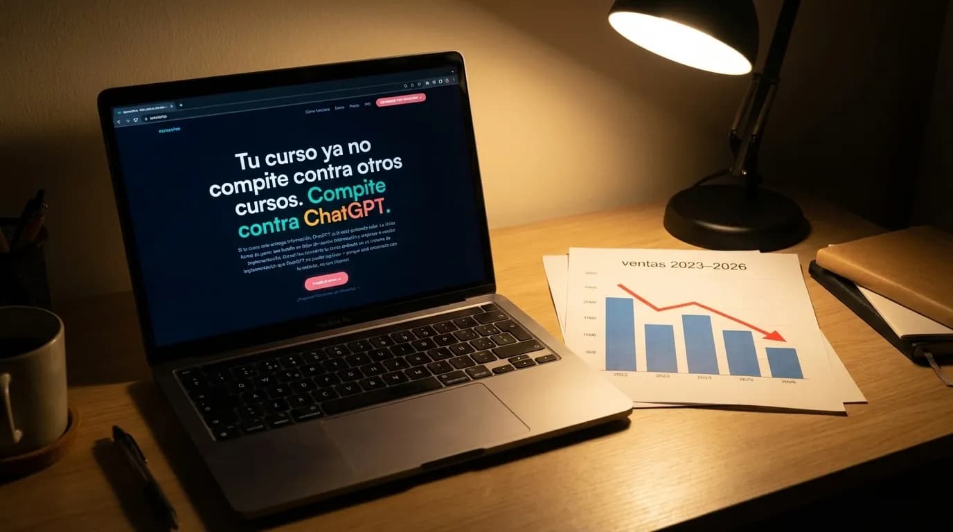 6 soluciones si bajaron tus ventas de cursos online — vista previa